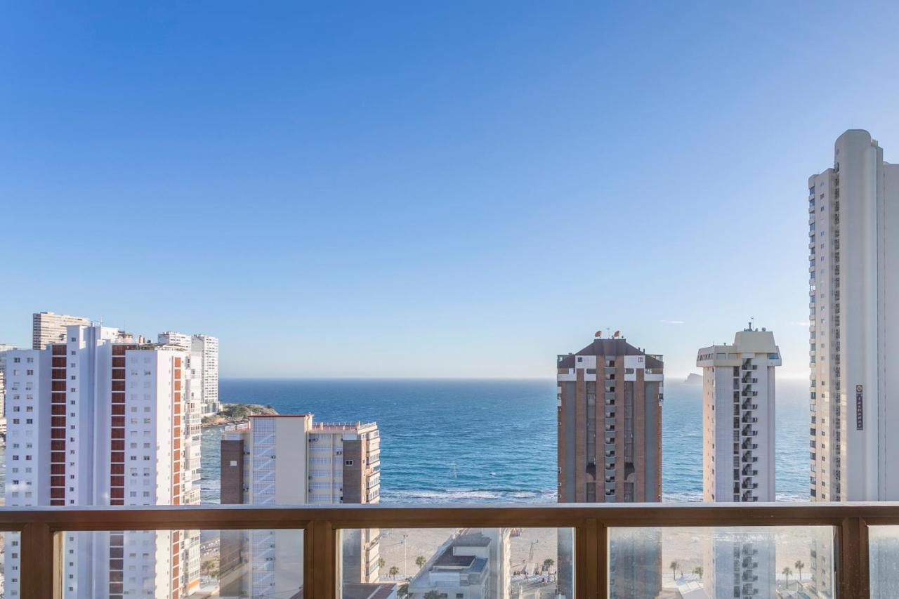 Appartamento Ático con gran terraza Benidorm Esterno foto