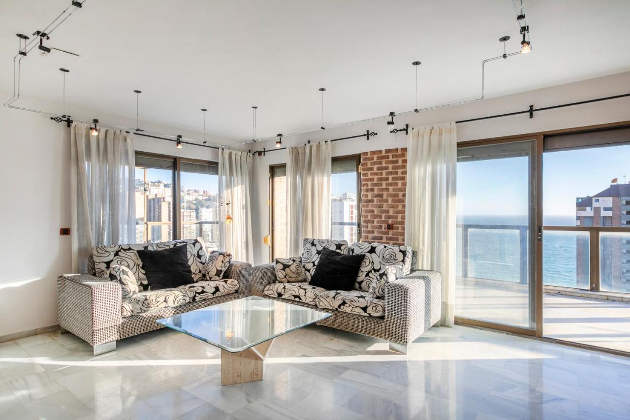 Appartamento Ático con gran terraza Benidorm Esterno foto